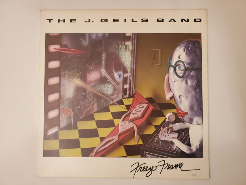 The J. Geils Band Freeze Frame vinyl record
